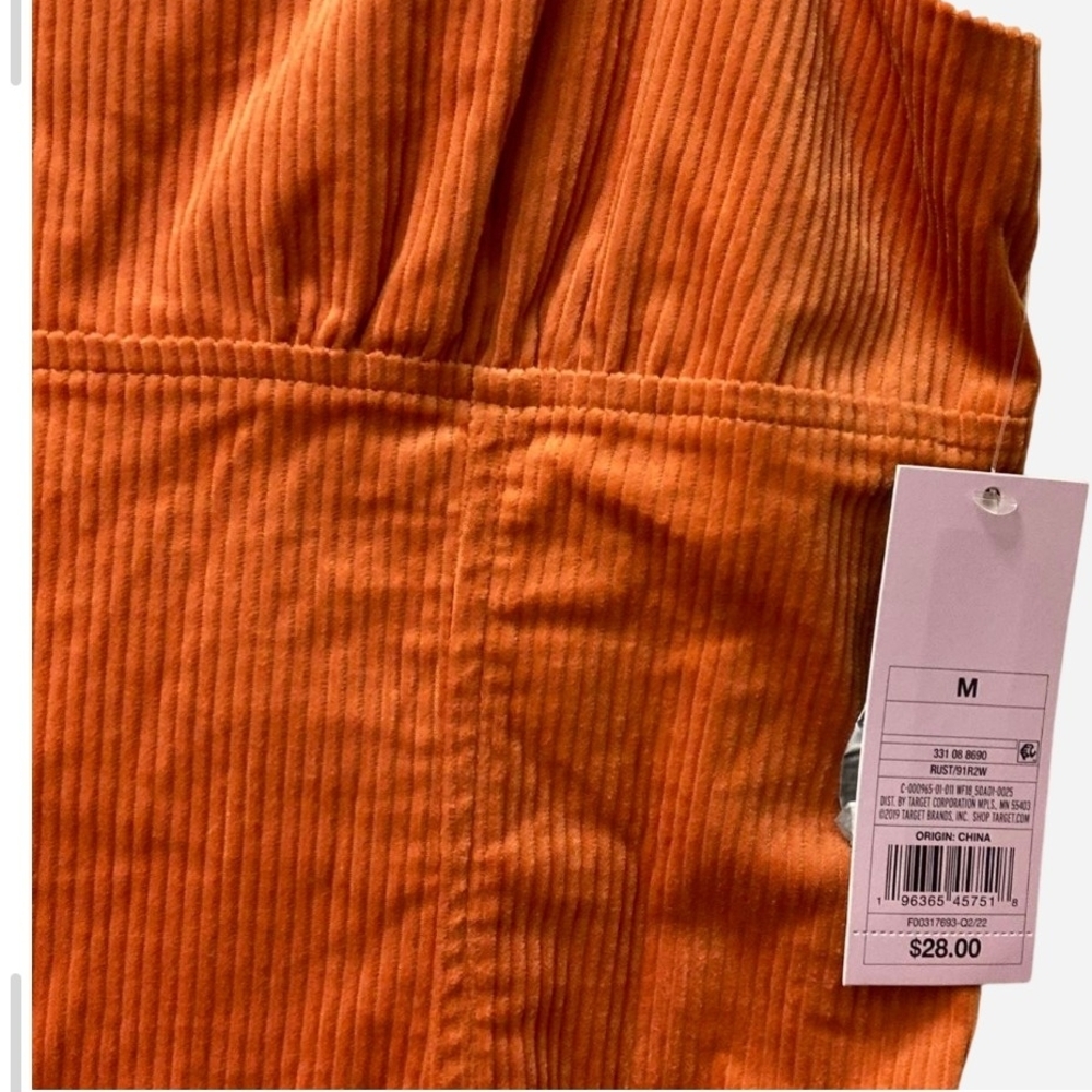 Wild Fable Rust Mini Dress with Spaghetti Straps Size M - Picture 5 of 6